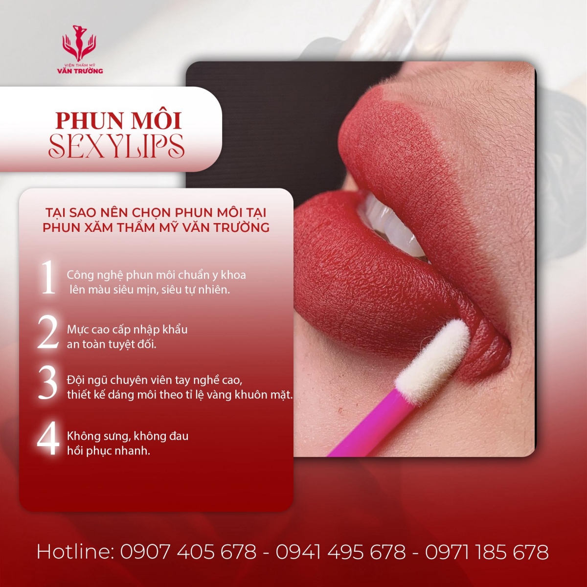phun môi sexy lips